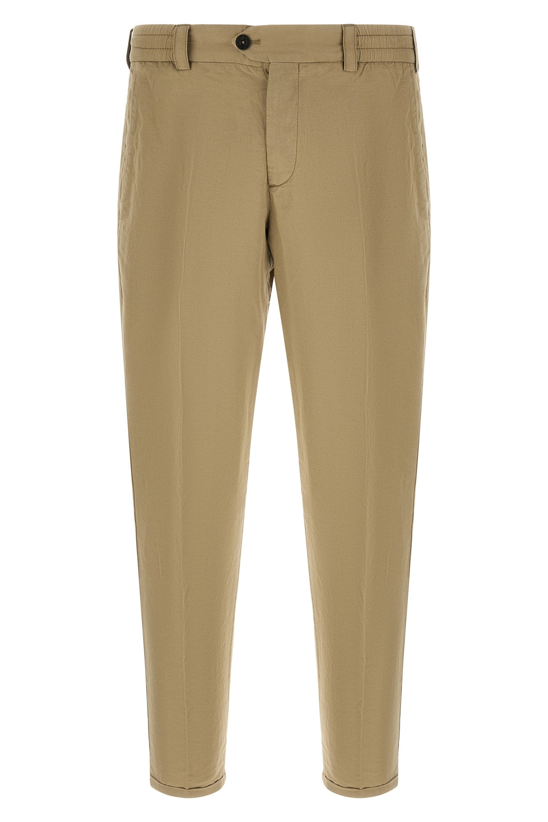 PT TORINO 30 the rebel cotton and linen blend trousers