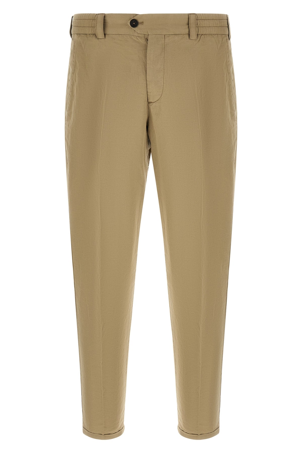 the rebel cotton and linen blend trousers