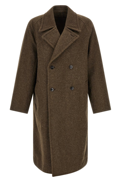 the lemaire soft double-breasted coat
