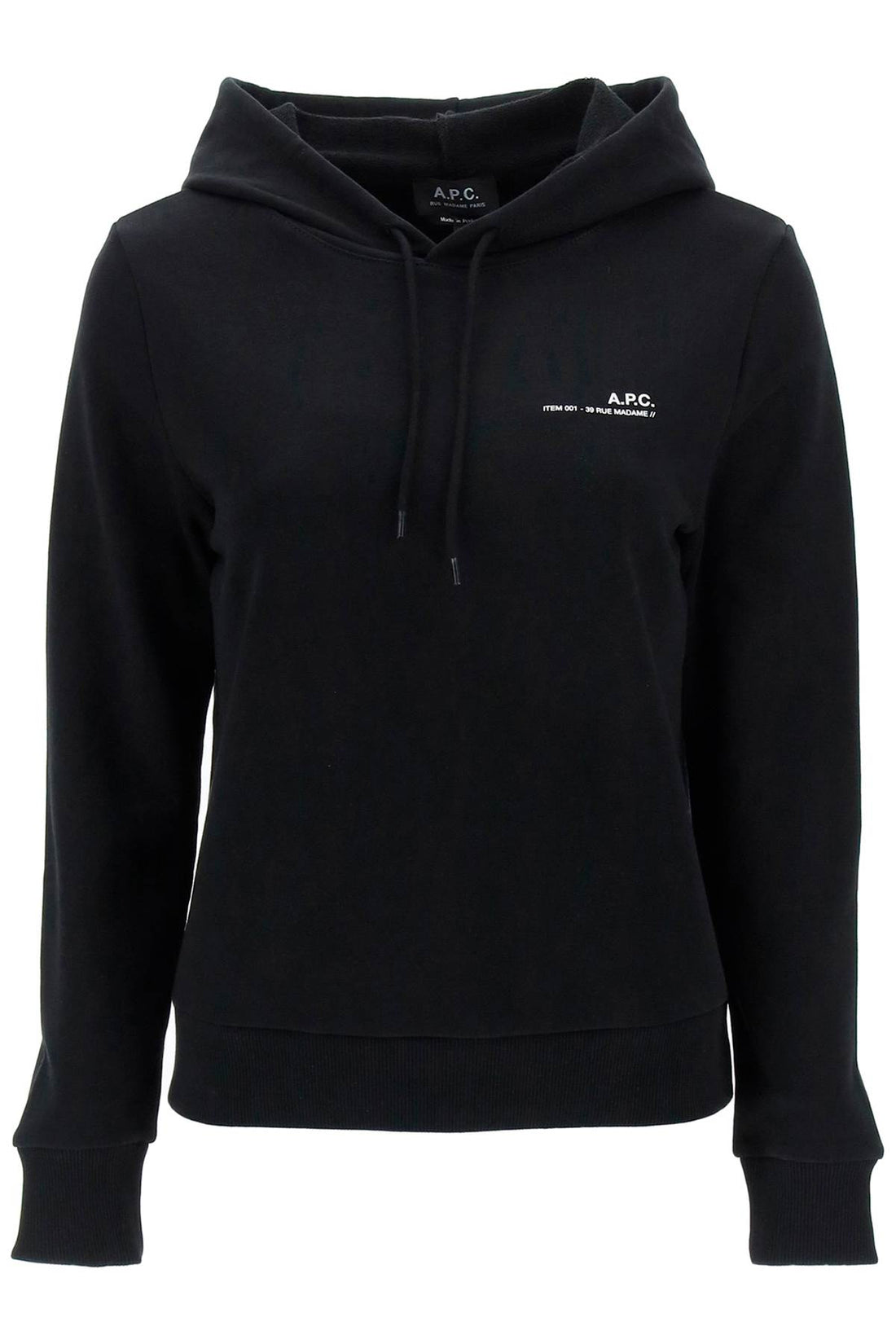 hoodie with logo print