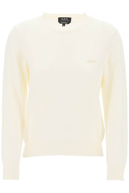 vera cotton crewneck pullover