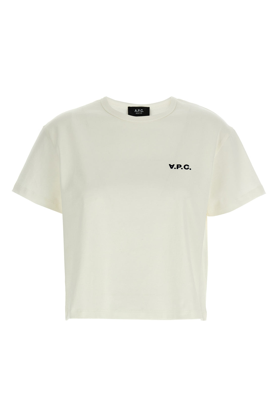 A.P.C. L boxy petit vpc cotton crew neck t-shirt