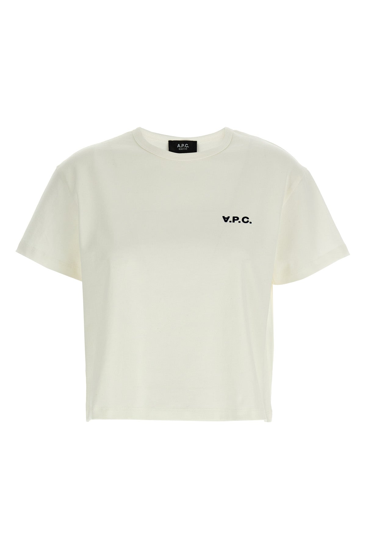 boxy petit vpc cotton crew neck t-shirt