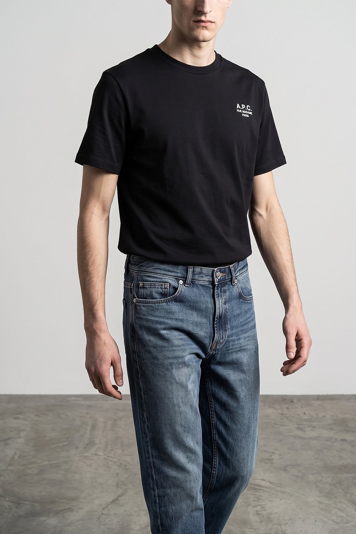 standard rue madame cotton crew neck t-shirt