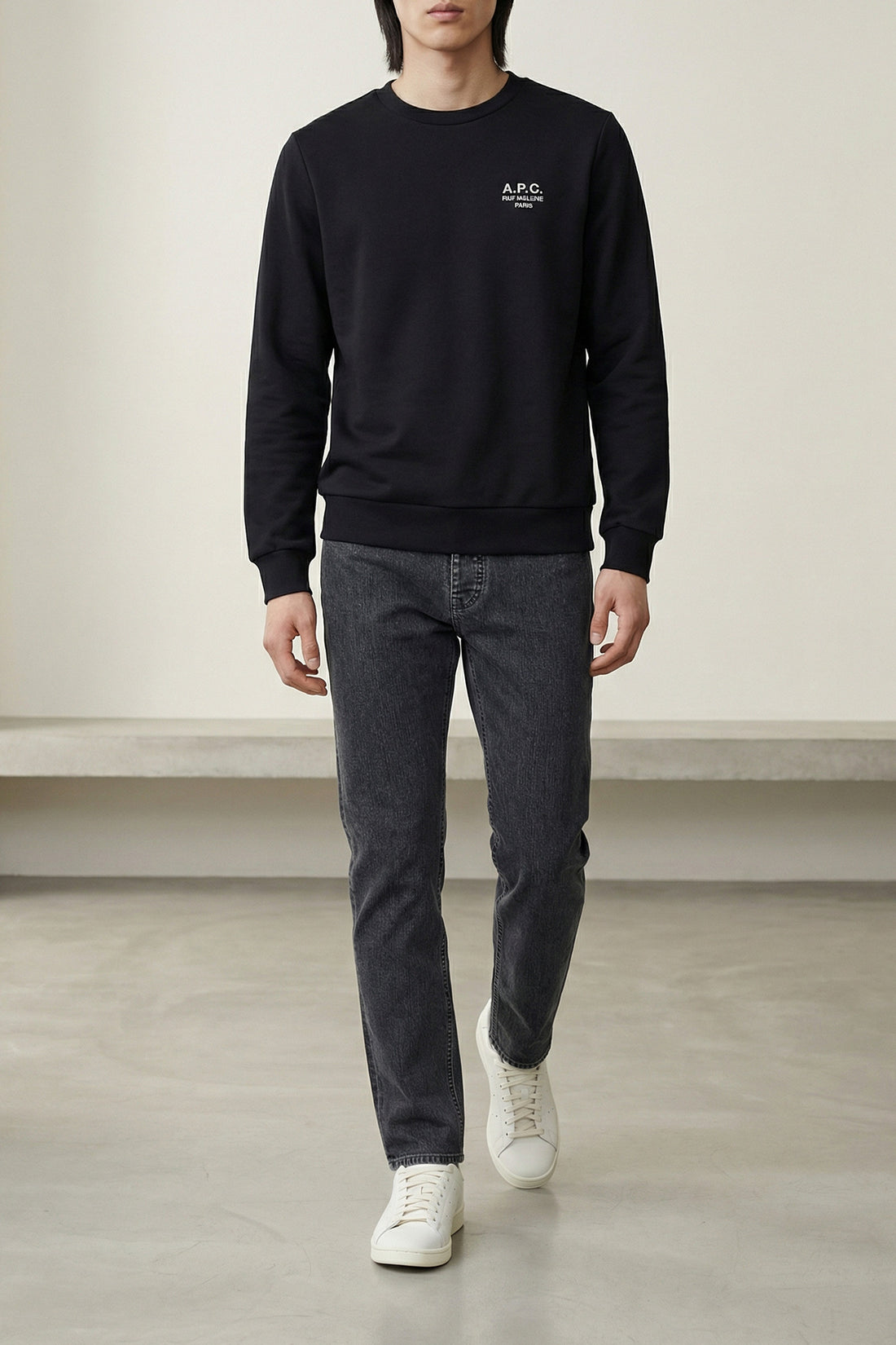 A.P.C. M rue madame cotton sweatshirt