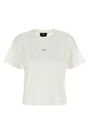 boxy micro logo cotton t-shirt