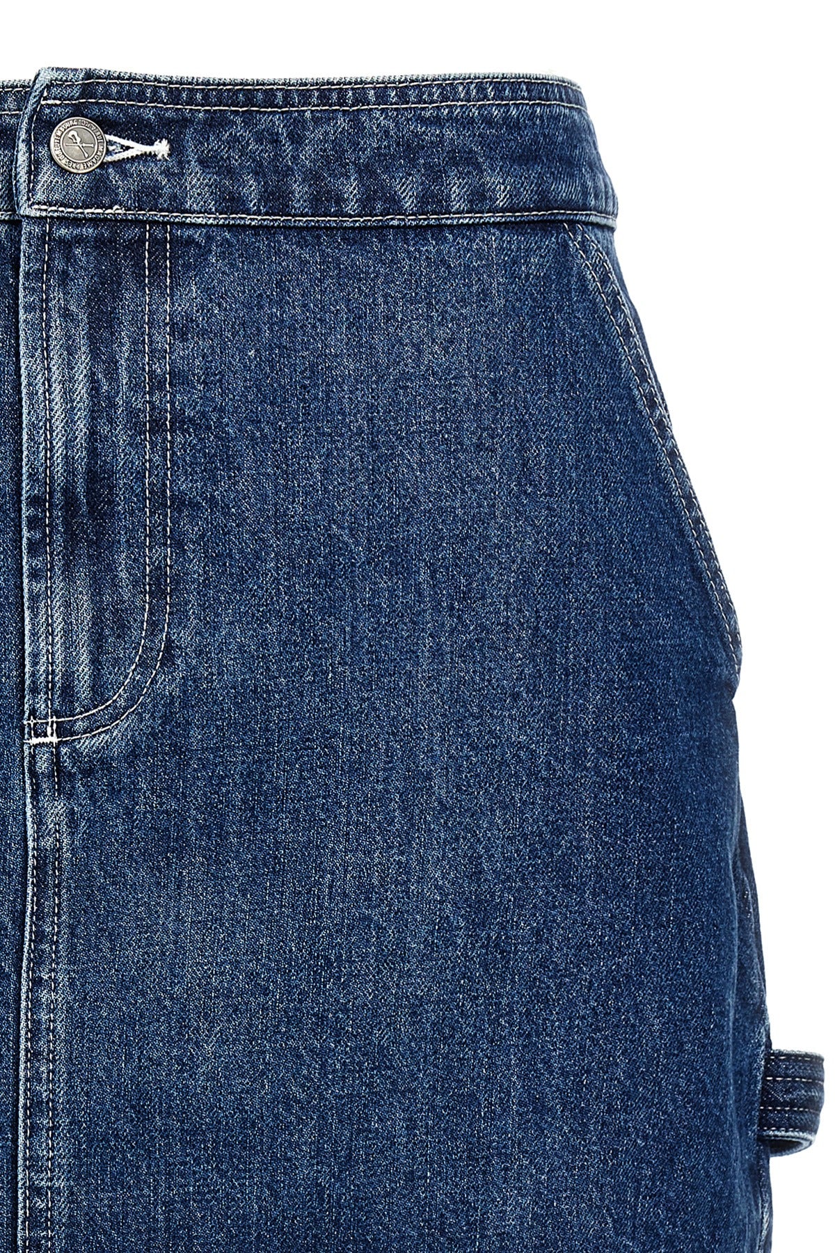 christie mini skirt in japanese cotton denim