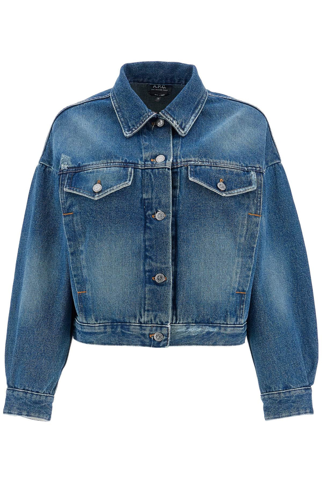 &quot;boxy denim jacket in c