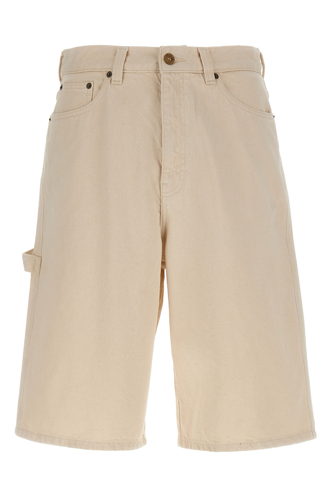 A.P.C. XL westland bermuda shorts in garment-dyed cotton denim