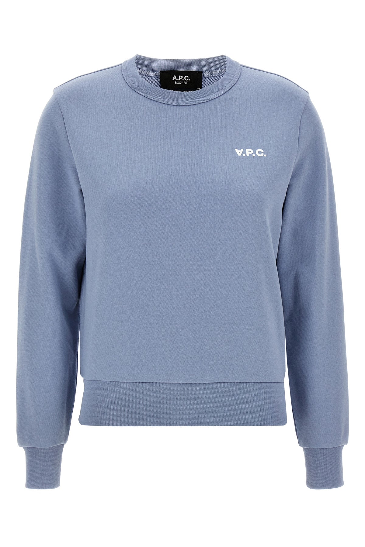 boxy petit vpc sweatshirt in brushed cotton