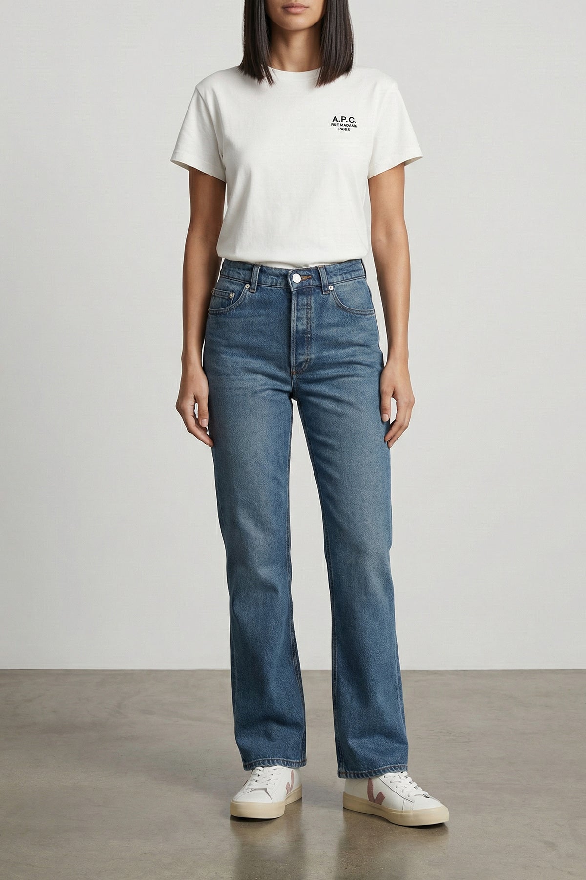 romy stonewashed denim jeans