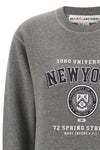 ny apc capsule sweatshirt for marc jacobs in mélange cotton