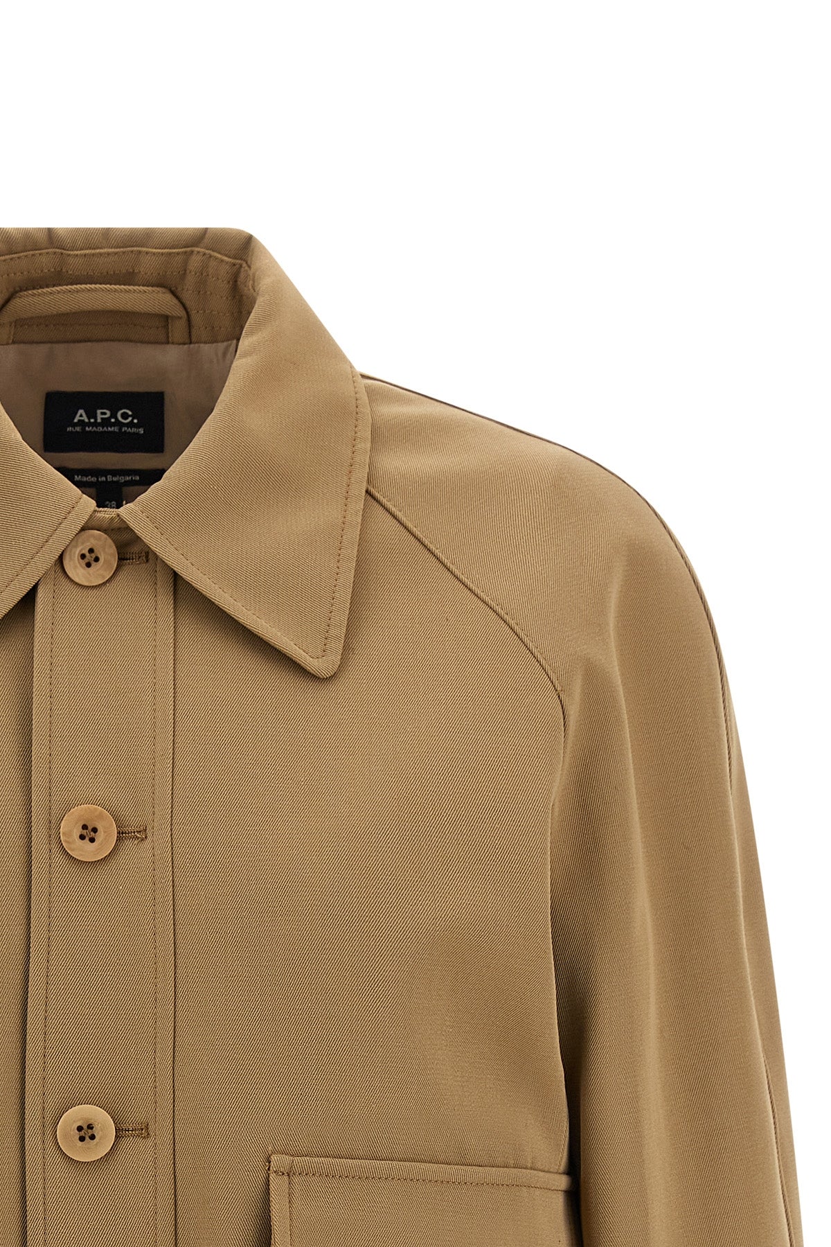 cotton and wool blend jacket