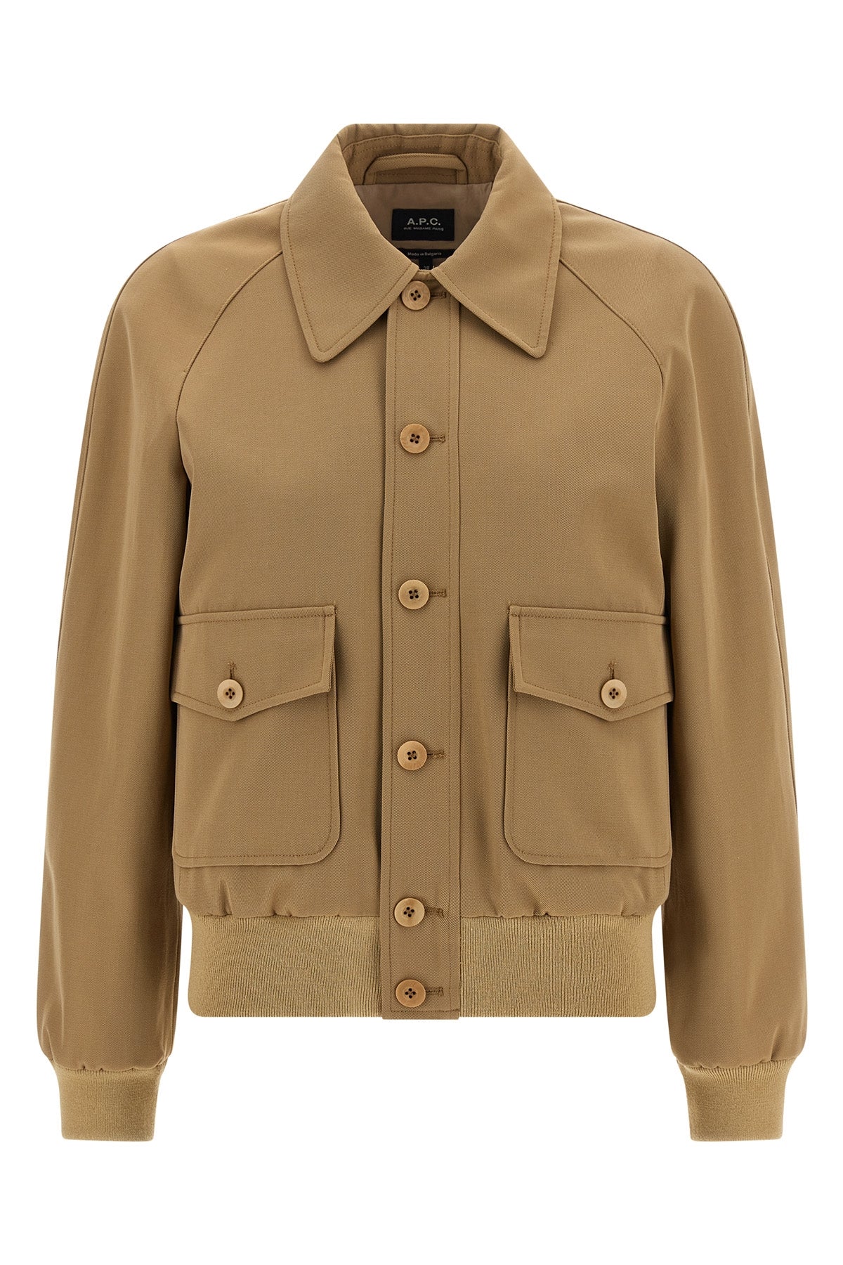 cotton and wool blend jacket