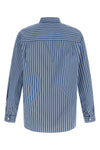 malo shirt in striped cotton poplin