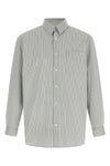 malo shirt in striped cotton poplin