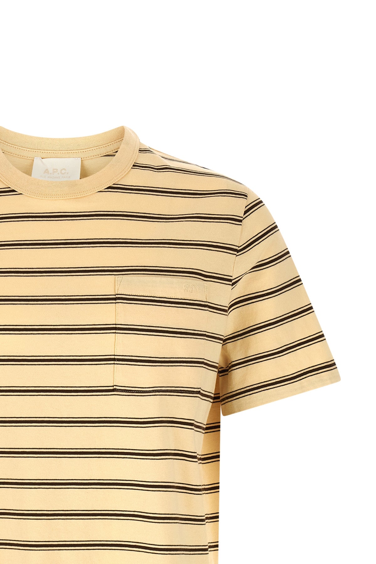 striped cotton t-shirt