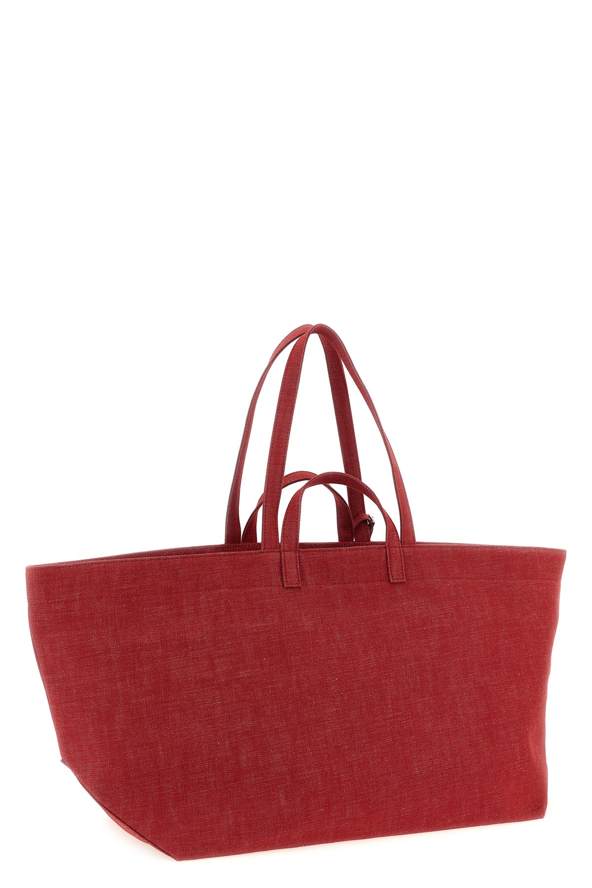 large le drummer toile cotton canvas shopping bag
