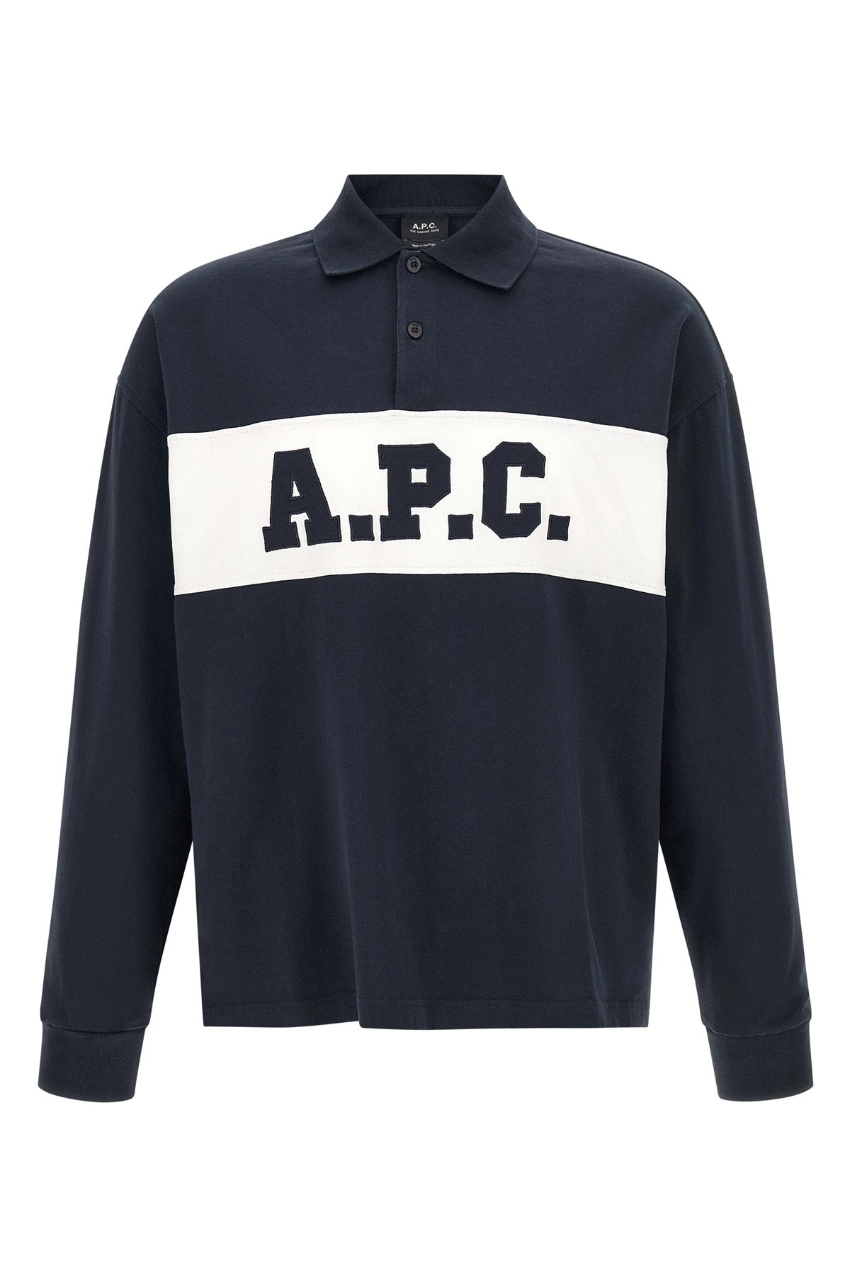 the long-sleeved polo shirt a