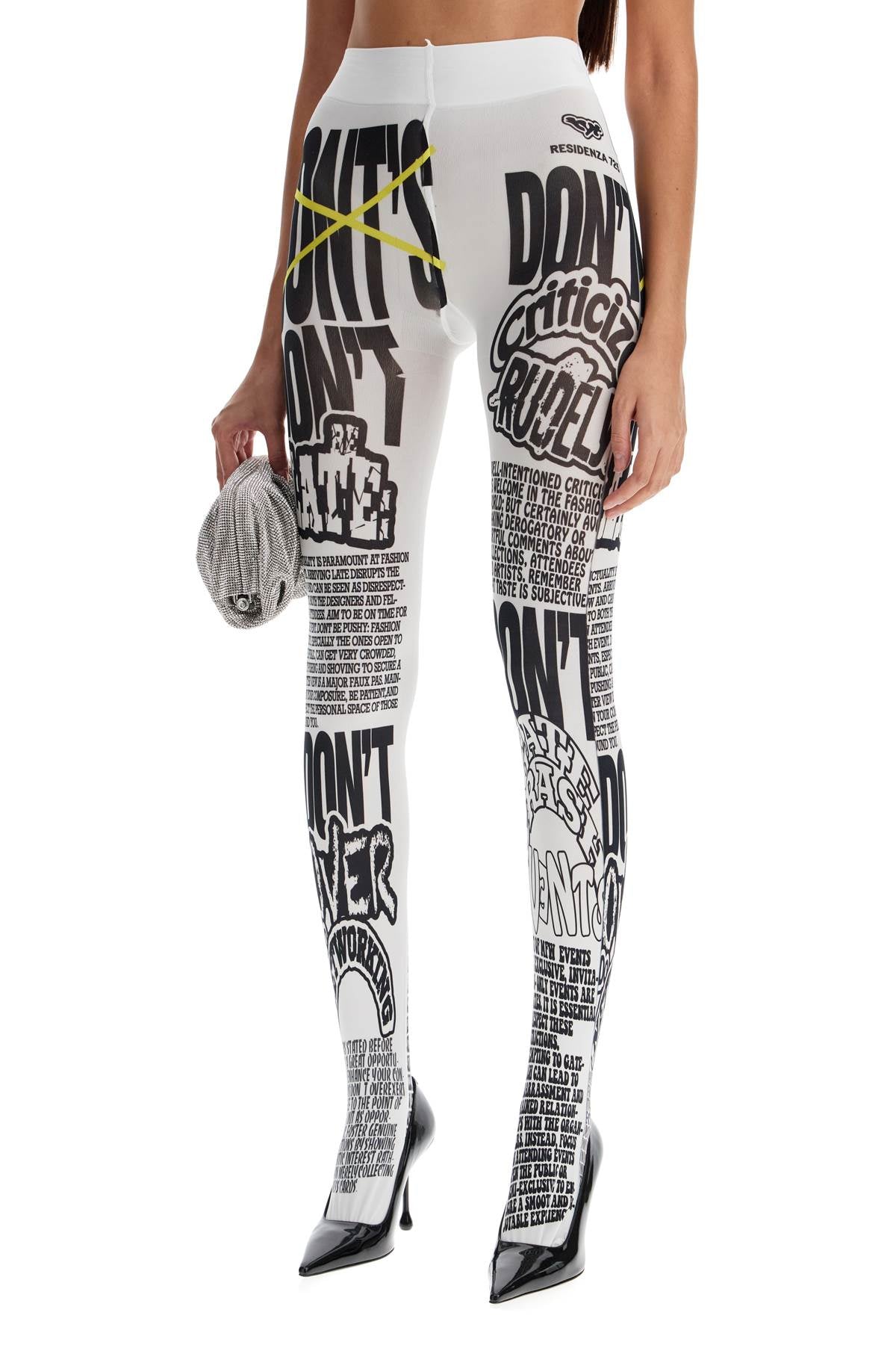 printed tights tyt x