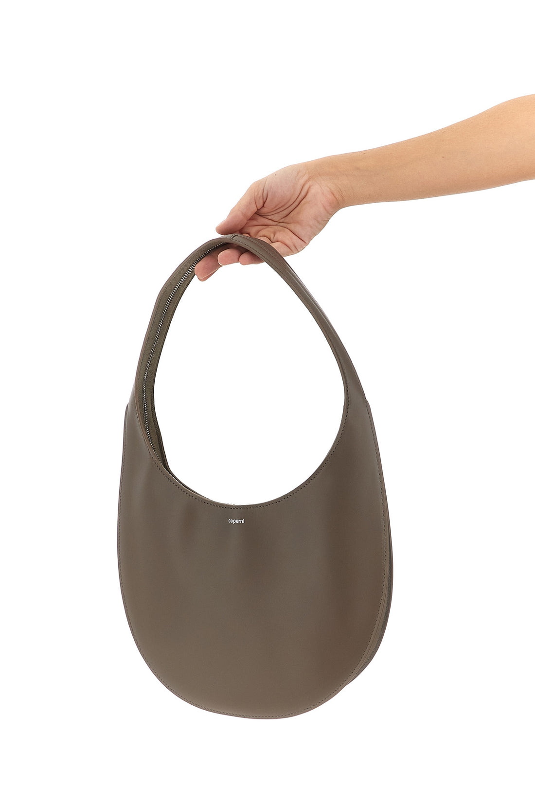 COPERNI OS medium soft swipe shoulder bag in smooth leather