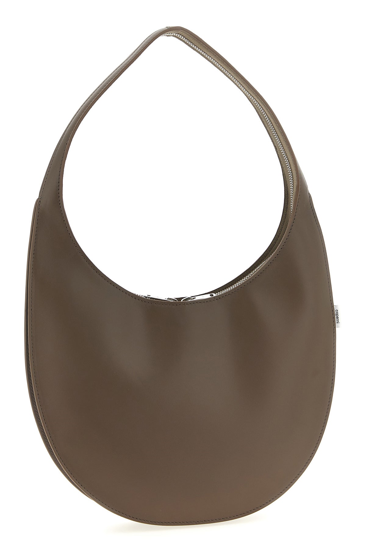 medium soft swipe shoulder bag in smooth leather