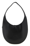 medium soft swipe shoulder bag in smooth leather