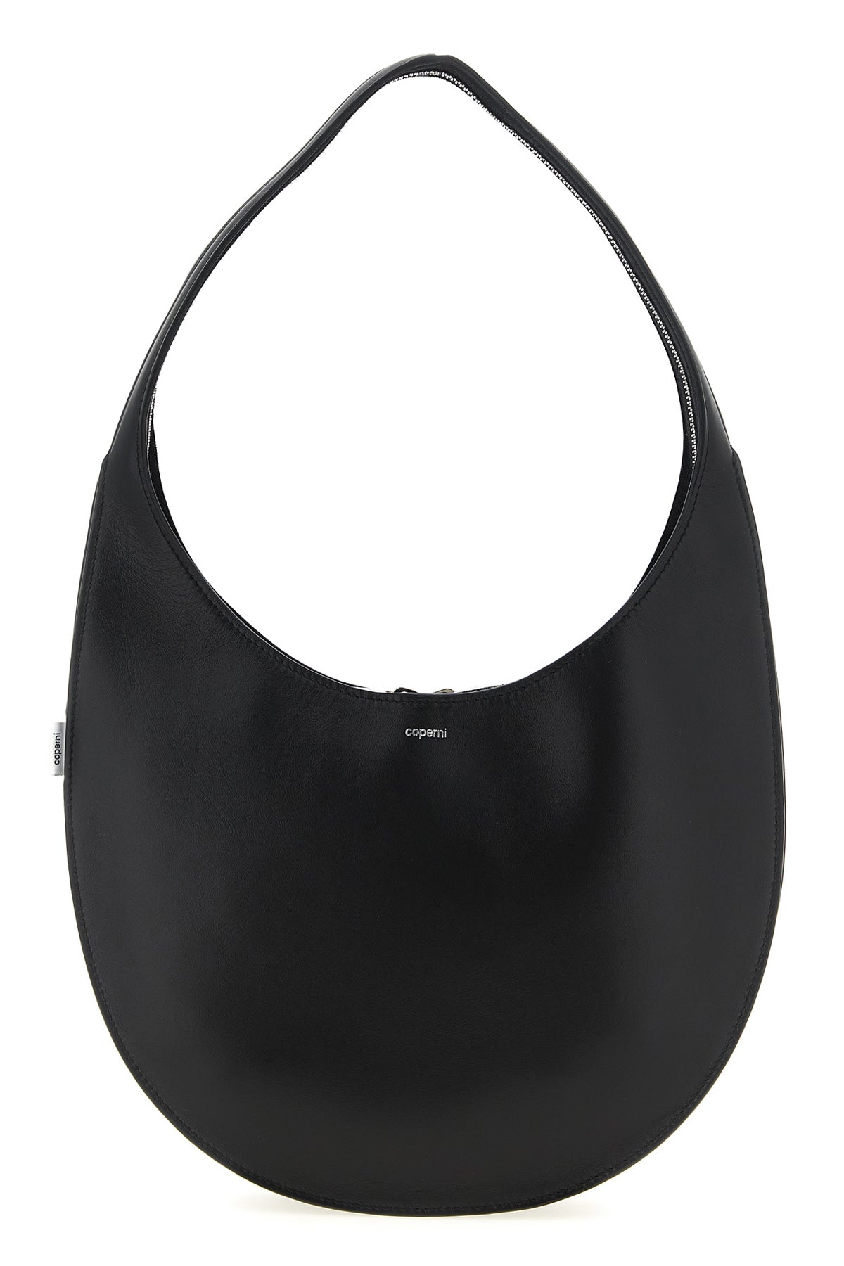 medium soft swipe shoulder bag in smooth leather