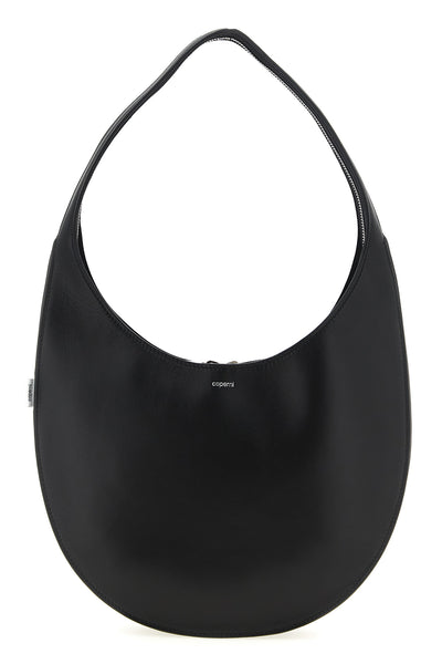 medium soft swipe shoulder bag in smooth leather