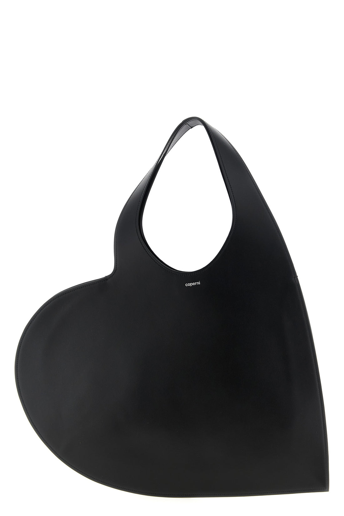 COPERNI OS double heart shoulder bag in smooth leather