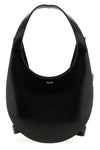 swipe shiny smooth leather backpack