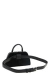 the coperni duffle belt bag cowhide waist bag is distinguished by a structured