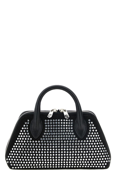 the coperni duffle belt bag cowhide waist bag is distinguished by a structured