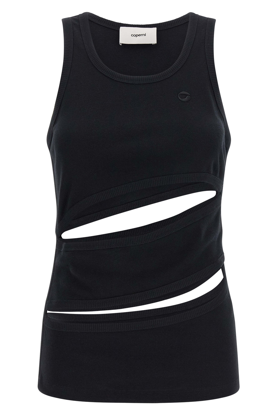 COPERNI M spiral cotton tank top