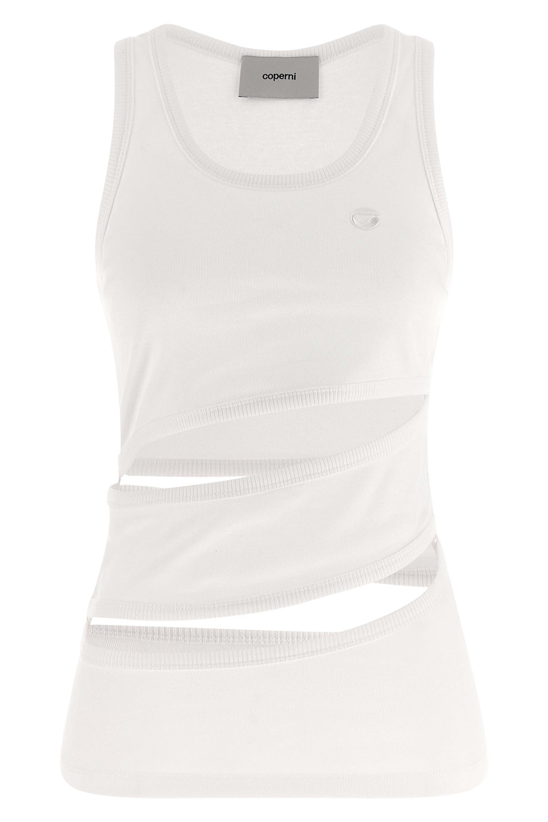 COPERNI M spiral cotton tank top