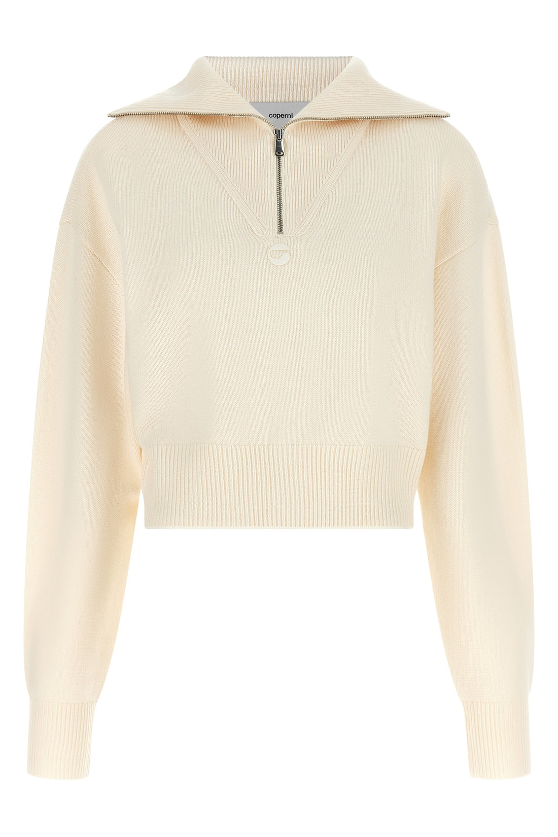 COPERNI S the coperni cashmere and wool sweater redefines the codes of contemporary knitwe