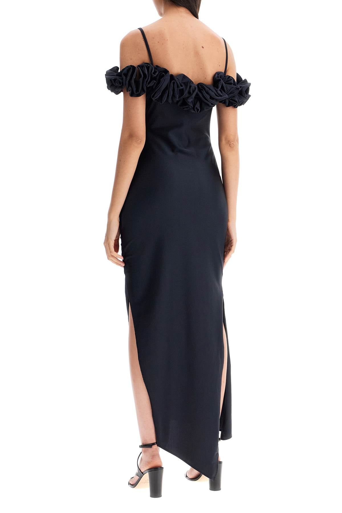 maxi dress with ruffles