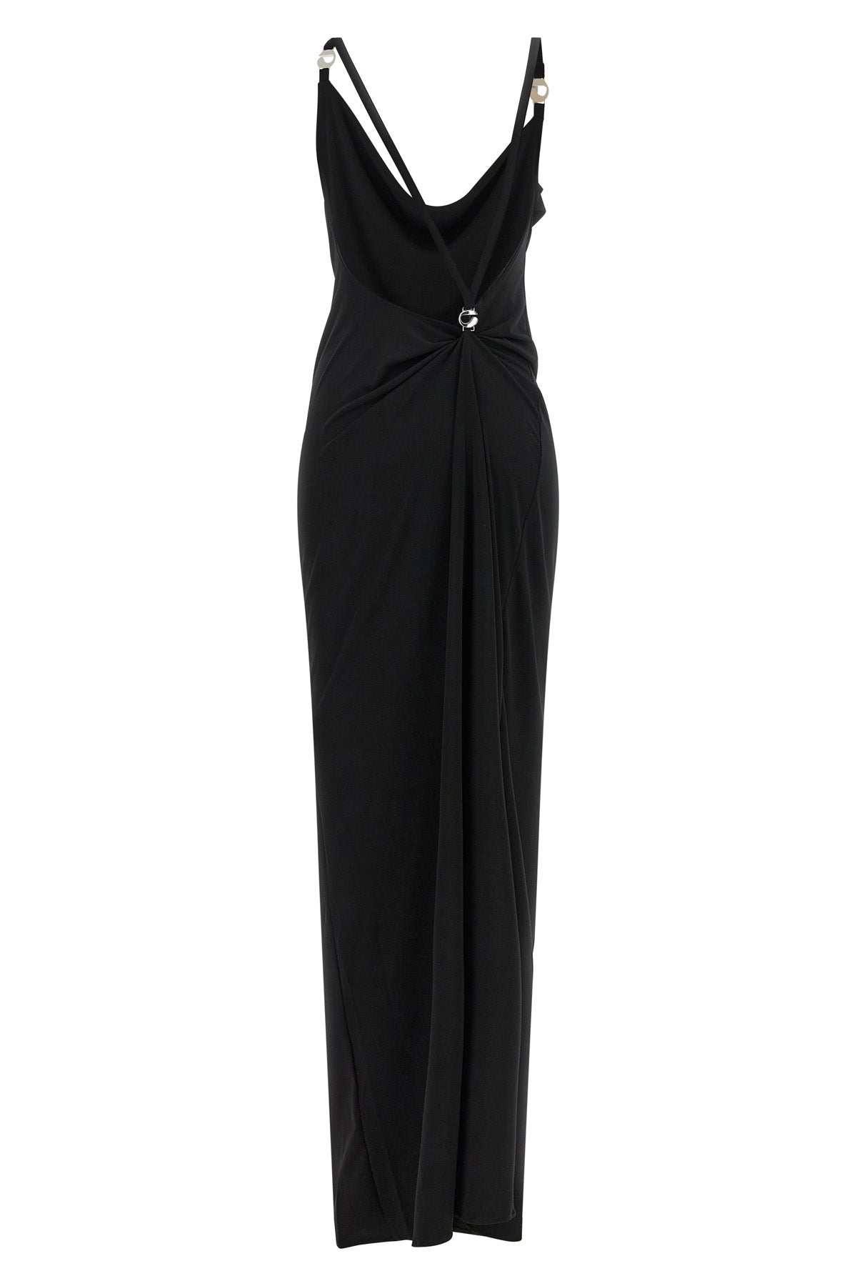 the coperni sleeveless maxi dress defines contemporary eveningwear through preci