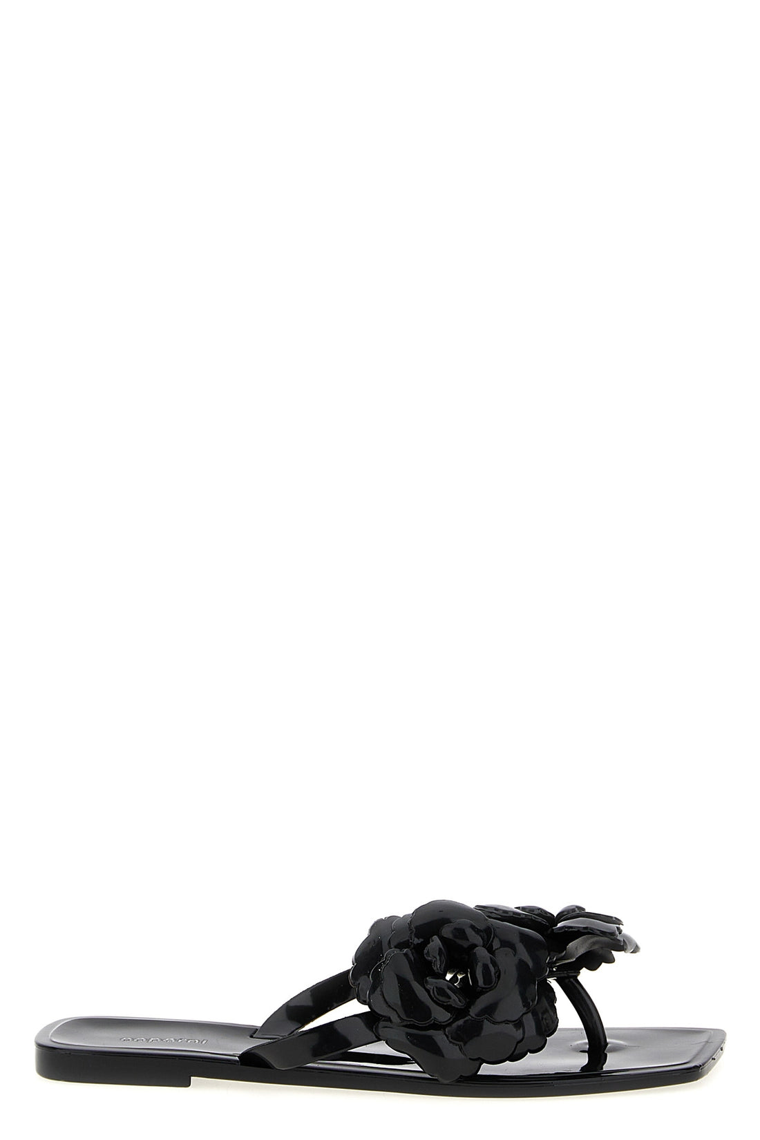 COPERNI 36 silicone flower flat silicone sandals