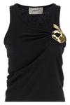 emoji sleeveless cotton tank top