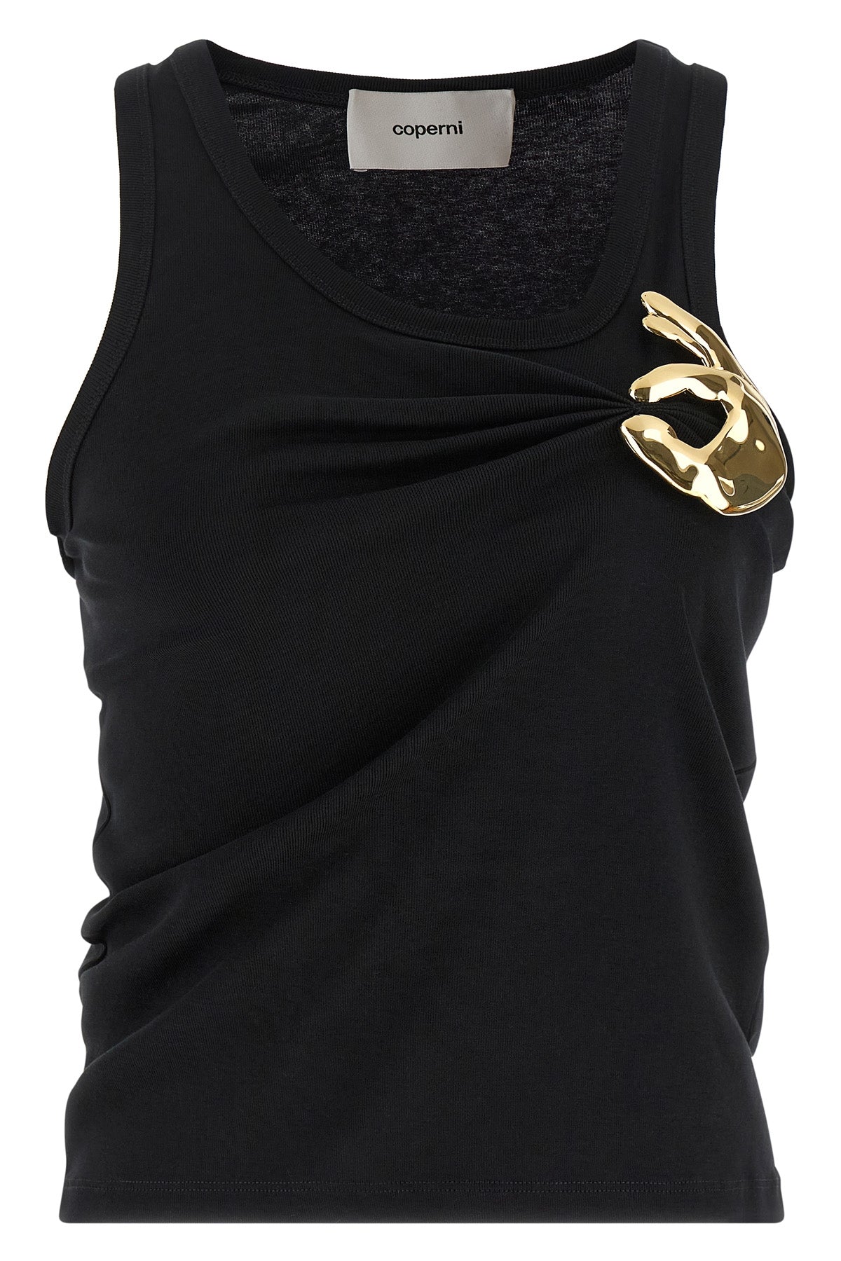 emoji sleeveless cotton tank top