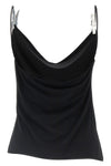 draped washing clip gala lightweight jersey top