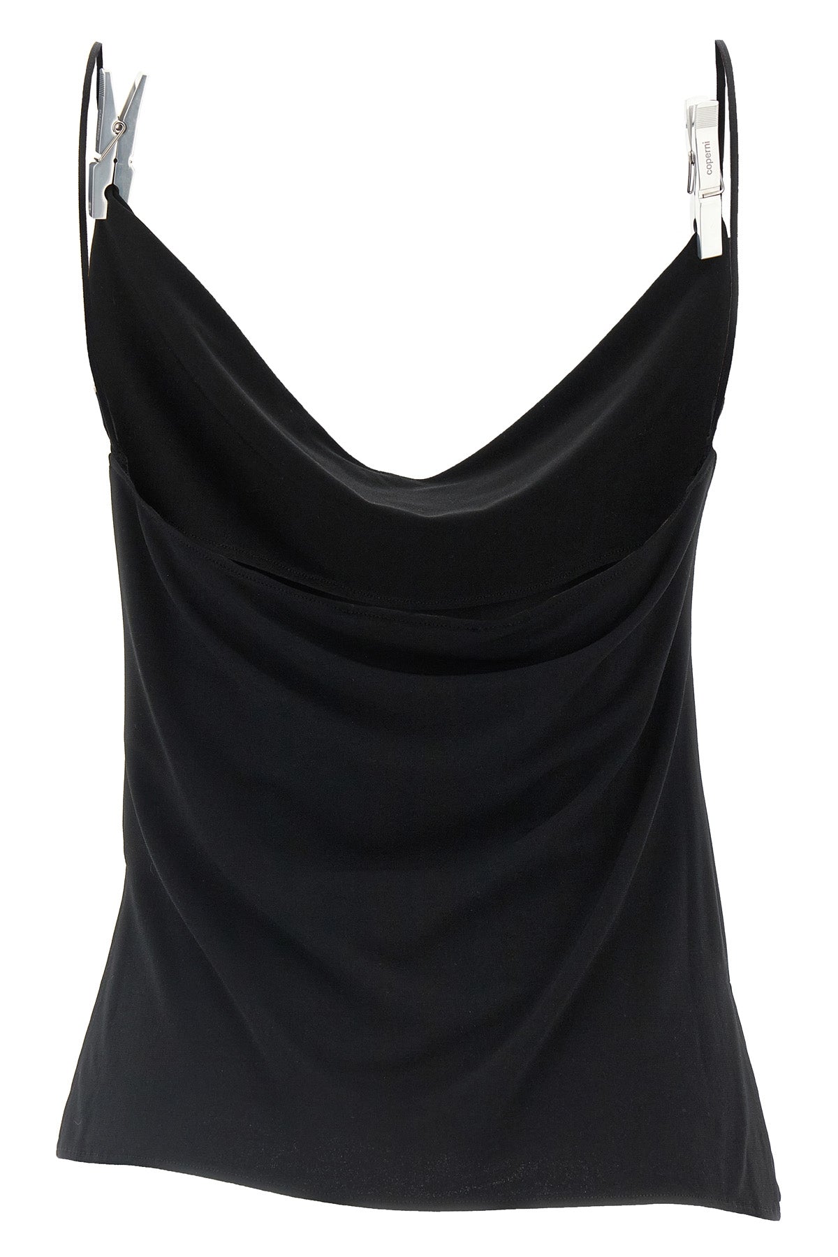 draped washing clip gala lightweight jersey top