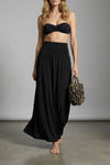 coral crocheted raffia handbag