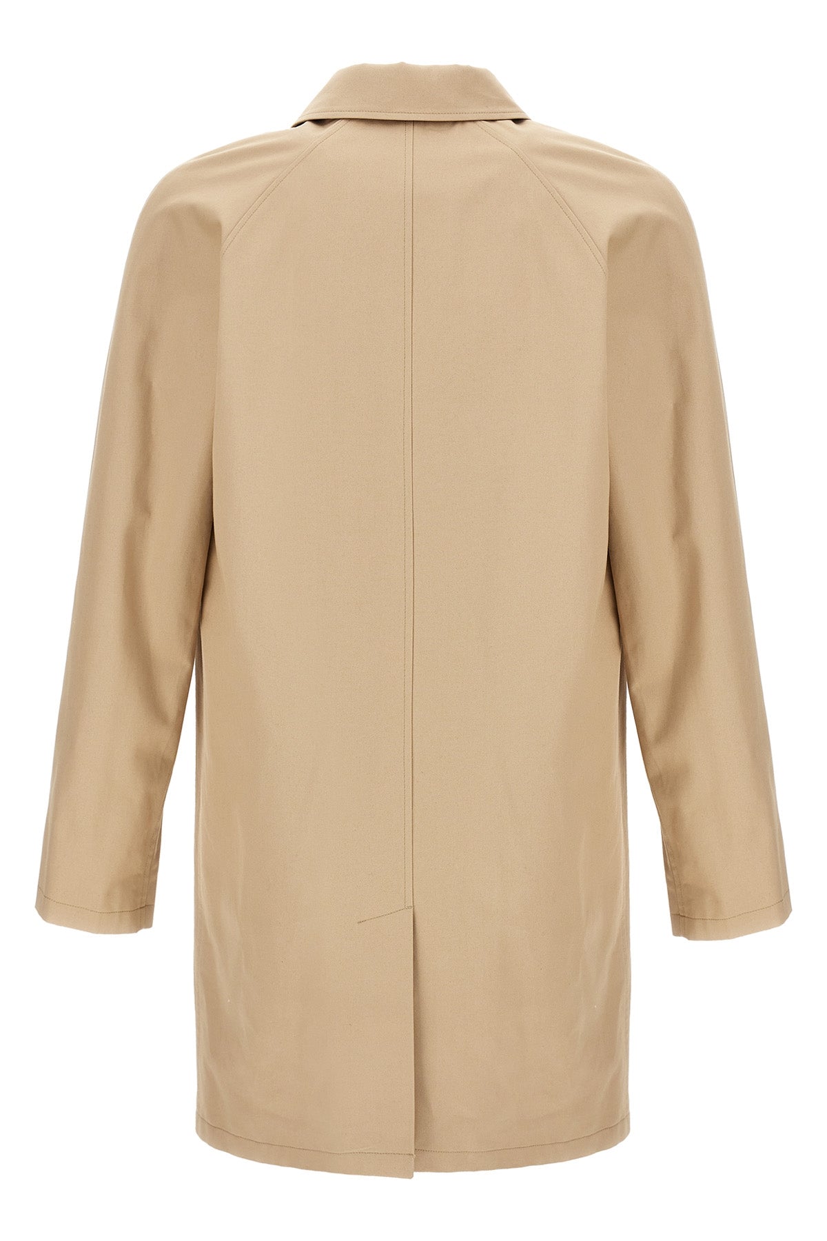 mac ville trench coat in water-repellent cotton gabardine