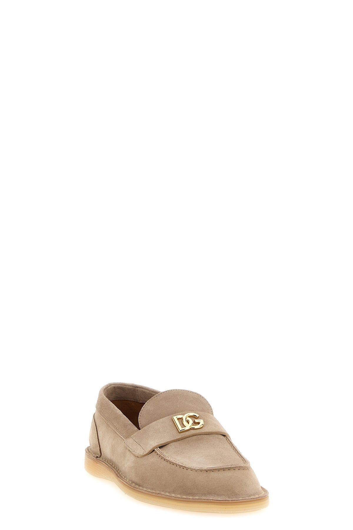 casual loafers in inverted calf leather