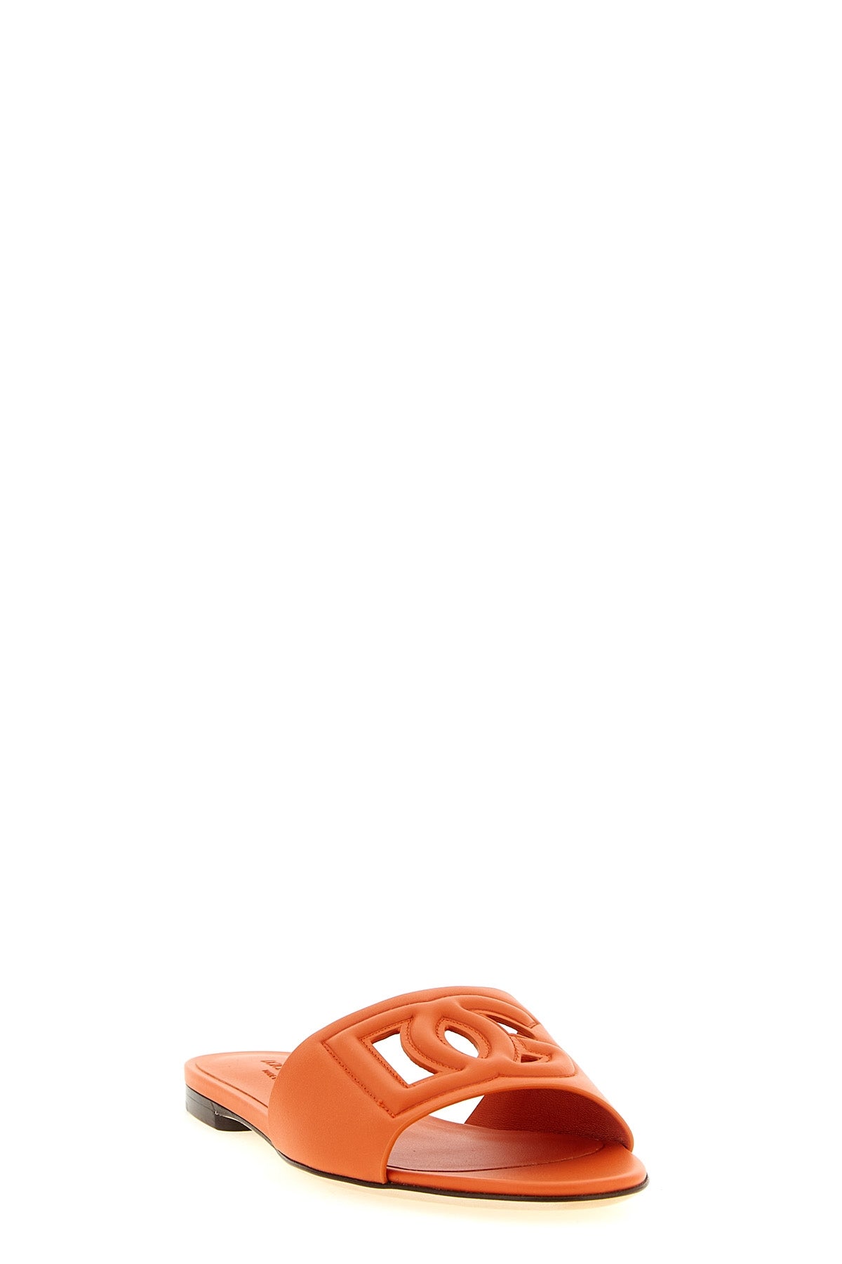 bianca slide made of calfskin