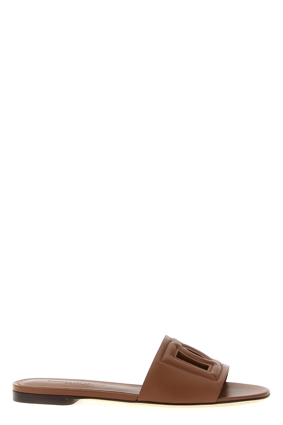 calfskin leather slide