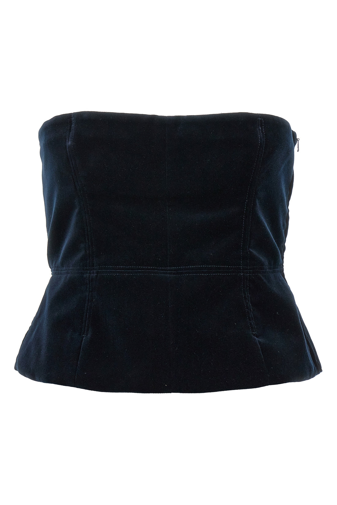 TOM FORD 40 strapless velvet top