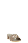 dauphine calf leather mules